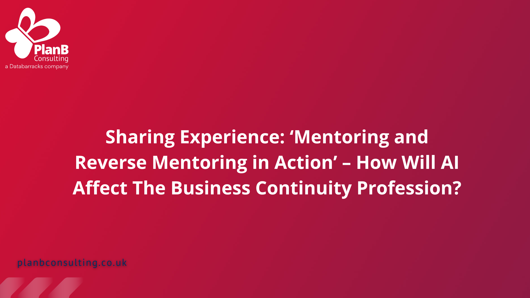 Sharing Experience: ‘Mentoring and Reverse Mentoring in Action’ – How ...