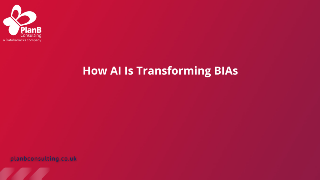 How AI Is Transforming BIAs